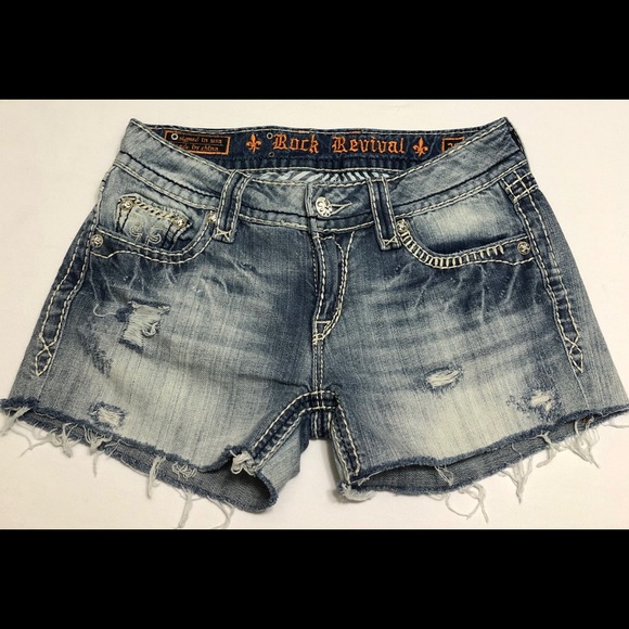 Rock Revival Pants - Rock Revival cut off distressed shorts